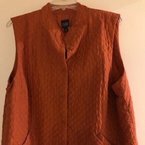Eileen Fisher 100% silk vest - XL